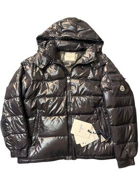 MONCLER MAYA JACKET DETACHABLE HOODIE - SIZE 3